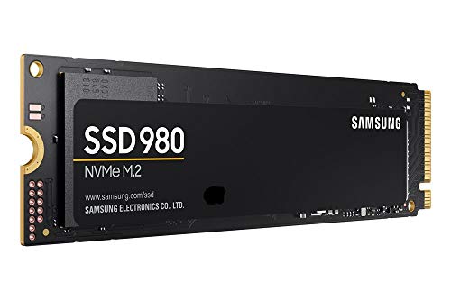 SAMSUNG 980 SSD 500GB PCle 3.0x4, NVMe M.2 2280, Internal Solid State Drive, Storage for PC, Laptops, Gaming and More, HMB Technology, Intelligent Turbowrite, Speeds up-to 3,500MB/s, MZ-V8V500B/AM