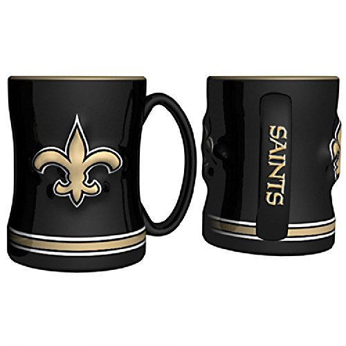 New Orleans Saints Sculpted Coffee Mug