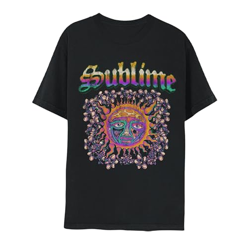 Sublime Customer Sun Adult Black Short Sleeve T Shirt 90s Ska Punk Music Vintage Style Graphic Tees