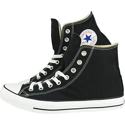 Converse Chuck Taylor All Star High Top Sneaker, Black, 8 Women/6 Men