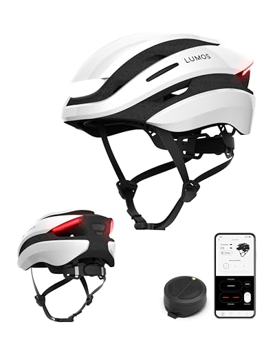 Lumos Ultra Smart Bike Helmet | Customizable Front and Back LED Lights with Turn Signals | Road Bicycle Helmets for Adults: Men, Women (Without MIPS)