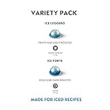 Nespresso Capsules Vertuo Line, Iced Variety Pack, 40-Count Espresso Coffee Pods, Brews 7.8 oz and 2.7 oz.