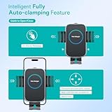 Wireless Car Charger, 15W Auto-Clamping Charger Mount, Air Vent Car Charging Holder for iPhone 15 14 13 12 11 Pro Max Plus Mini X Xr Xs, Samsung S23 S22 S21 S20 Note 20, Google, LG, etc