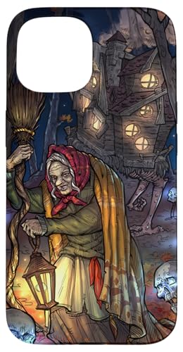 Baba Yaga The Hermit Tarot Card Slavic Mythology Pagan Witch Case for iPhone 15