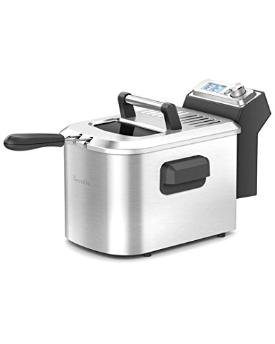 Breville Smart Fryer, 4 Quart, Brushed Stainless Steel