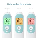 Frida Baby Thermometer, 3-in-1 Infrared Thermometer for Ear, Forehead & Touchless, FSA/ HSA Eligible Fever Thermometer for Baby, Infants ,Toddlers, Kids & Adults