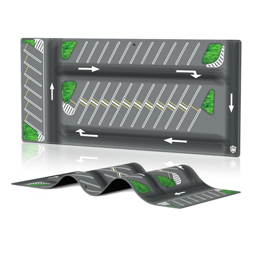 Generic 1/64 Scale Non-Slip Parking Mouse Pad Car Diorama, Rollable Desktop Play Mat for Model Vehicle (PAD_005), XX-Large