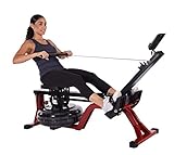 Stamina X Water Rowing Machine with Fitness Coaching App, No Subscription Required - Wireless Heart Rate Monitor Included - Rowing Machines for Home Use