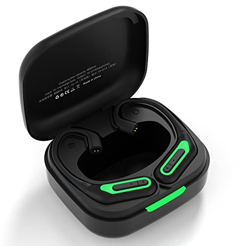 KZ AZ10 Wireless Earbuds, Bluetooth 5.2 Headphones with Mic, HiFi Ear Hook Hands-Free Headset, Sport Waterproof Noise Cancelling Earbuds for iPhone and Android.