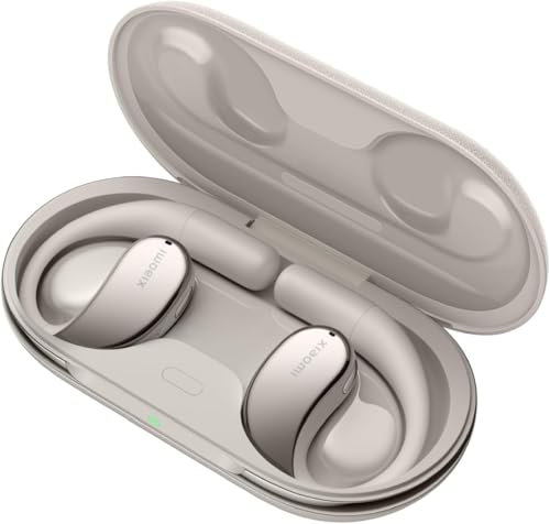 Xiaomi OpenWear Stereo Hi-Res LHDC Earbuds, 17x12mm Dynamic Driver, Up to 38.5h Battery Life, Dual-mic with AI Noise Reduction (Sandstone Beige)