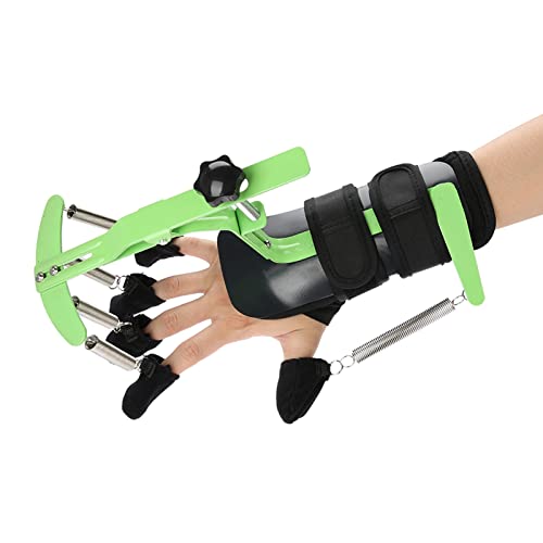 Adjustable Finger Wrist Orthotics, Wrist and Finger Dynamic Orthotic Device for Stroke Hemiplegia Patients Tendons Exercise
