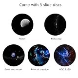 Star Projector, Orzorz Galaxy Night Light, Home Planetarium Projector with Rechargeable Battery, Sky Light Living Room Decor, Real Starry Nebula, Planet Presentation for Kids, Teen Girls, Adults…