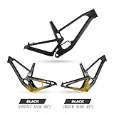 Boartechs 29er Carbon Full Suspension Frame Travel 150mm All Mountain Bike Frame 12x148mm Carbon Frame(Size S Matt)