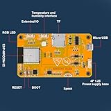 2 Pack 2.8" ESP32 Development Board WiFi Bluetooth ESP32-2432S028R Dual-core 240x320 Smart LCD Display TFT Module Touch Screen for Arduino IDE IoT (with Acrylic Shell)