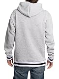 Calhoun NHL Surf & Skate Mens Muskoka Team Striped Premium Pullover Hoodie (Dallas Stars, Large)