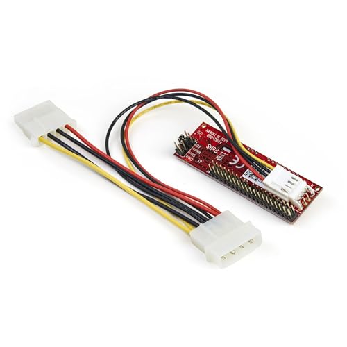 StarTech.com IDE to SATA Hard Drive or Optical Drive Adapter Converter, 40-Pin PATA to 2.5" SATA HDD / SSD / ODD Converter, TAA