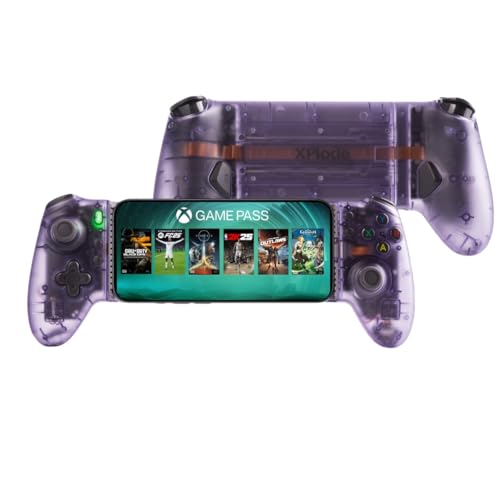 XPlode Type-C Mobile Gaming Controller for Android and iPhone 15/16 Series (USB-C) - Suitable for Cloud Gaming, Call Of Duty, PUBG, Fortnite - Support Xbox Game Pass, Playstation - Phone Controller