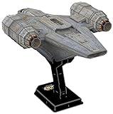 4D Cityscape Star Wars 3D Paper Model Kits (Mandalorian Razor Crest)