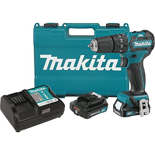 Makita PH05R1 12V max CXT™ Lithium-Ion Brushless Cordless 3/8" Hammer Driver-Drill Kit (2.0Ah)