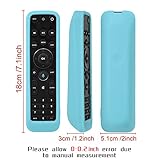 Luminous Blue Remote Case for Verizon FiOS TV One Voice Remote Control 2019 - MG3-R32140B VRC4100 BLE Remote Shockproof, Washable, Skin-Friendly, Anti-Lost with Loop (Glow in Dark Blue)