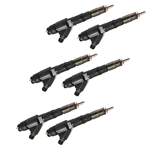 HAOSHUN 6PCS Fuel Injector Compatible FOR Volvo Excavator EC200 EC210 EC210B Engine TCD 4L 04290987 4290987