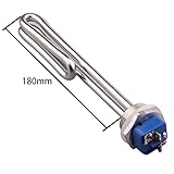 DERNORD 48V 1000W Screw-In Foldback Water Heater Element Immersion Electric Heating Element