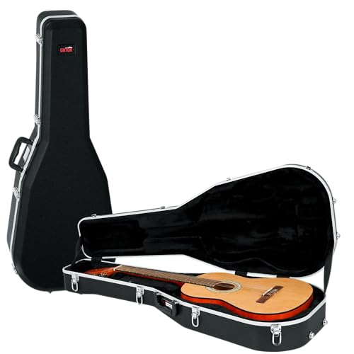 Gator Cases Deluxe ABS Molded Case for Classical Style Acoustic Guitars, (GC-CLASSIC)