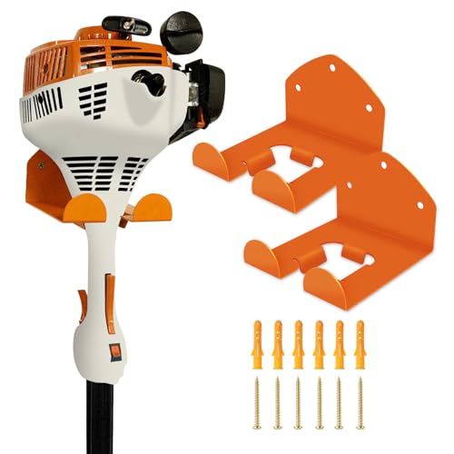FLEXI RODS Garage Organizer - Power Tool Hanger for Grass Trimmer, Hedge Trimmer, Garden Tools, 2 Pack