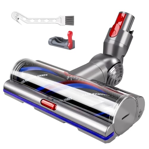 Upgrade High Torque Replacement Head Compatible with Dyson V10 V11 V15 Models Cordless Vacuum Cleaners, Replacement Vacuum Head with Anti-Tangle and Adjustable Suction, Replace Part No.970100-05