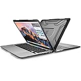 SUPCASE Unicorn Beetle Case for MacBook Pro 13 Inch (2022-2016) M2/M1 A2338 A2251 A2289 A1706 A1708 A1989 A2159, Slim Rubberized TPU Bumper Cover with Touch Bar and Touch ID (Black)