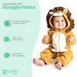 Fleece Baby Bunting Bodysuit – Infant One Piece Kids Hooded Romper Outerwear Toddler Jacket