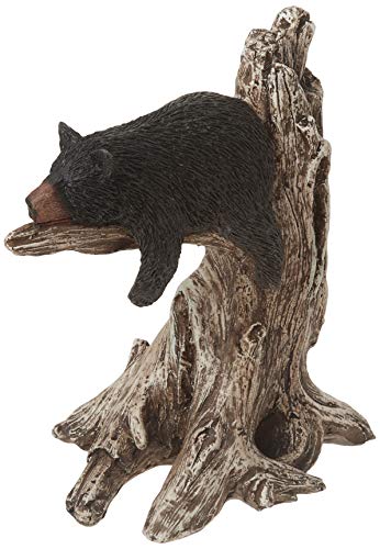 StealStreet SS-G-54292 Black Bear Sleeping on Tree Branch Figurine, 9"