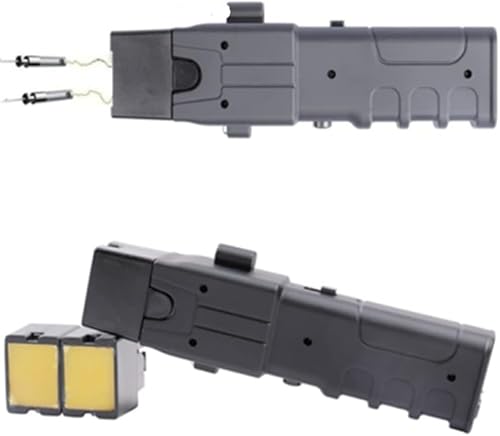 Stun Gun,Flashlight Stun Guns with Safety Disable Pin.Wall Charger Included