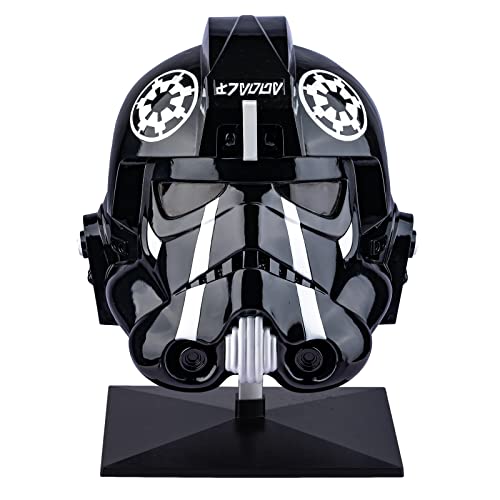 Evere SW Fighter Helmet Deluxe Cosplay Helmet Costume Roleplay Accessories Collection Black