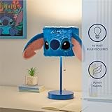 Idea Nuova Disney Stitch Figural Plush Shade Table Lamp,Perfect for Kids Rooms