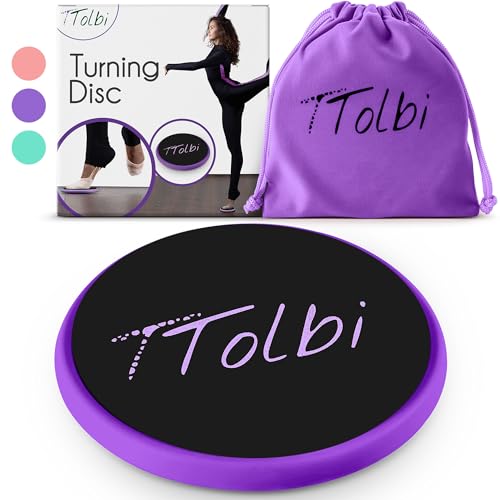 Premium Turning Boards for Dancers – Improve Pirouette Technique & Balance, Ideal Turn Board for Ballet, Dancing & Figure Ice Skating, Portable Spin Disc for Dance & Spinner Disk Training Equipment