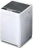 Muhub Washer and Dryer Combo Set,Full-Automatic 17.6LBS Washing Machine with 10 Washing Programs & 13.2LBS Portable Laundry Dryer with 4 Automatic Drying Mode (White)