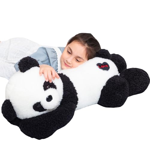 Somao Giant Panda Bear Stuffed Animal Plush Toy Cute Large Panda Soft Hugging Pillow for Kids Girlfriend Sleeping Cushion Gift (80cm/31.4inch) …