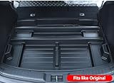 QXZcar For 2017-2022 Honda CR-V Trunk Hidden Storage Box, CRV Insert Cargo Rear Hatch Specific Organizer, SUV Extra Space fits CR-V EX EX-L LX Touring Under Cargo Floor Storage Bins Accessories