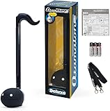 Otamatone Deluxe Electronic Musical Instrument for Adults Portable Synthesizer Digital Electric Music from Japan by Cube/Maywa Denki Cool Stuff Gifts, Black [English Manual]