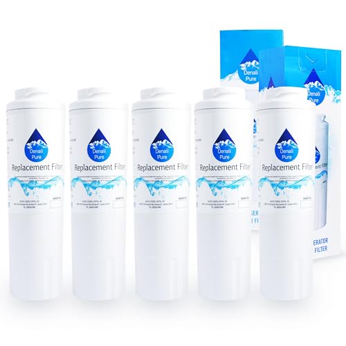 5-Pack Replacement for KitchenAid KBFA25ERSS01 Refrigerator Water Filter - Compatible with KitchenAid 4396395 Fridge Water Filter Cartridge