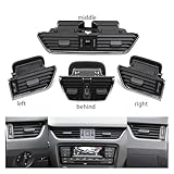 Car Front Left Right Dashboard Air Vent outlet Grille AC Vent Grille Assembly Compatible For Skoda Octavia MK3 2015-2021(Middle)