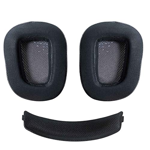 MQDITH Cooling-Gel Replacement Ear Pads Compatible with Logitech G633 G933 Headset