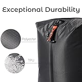 Relime Vacuum Bags for Travel Luggage with Wireless Pump, Revolutionary Reusable Compression Bags for Carry On Suitcases and Backpack, Vacuum Seal Packing cube for Cloth Packing (2PC + PUMP)