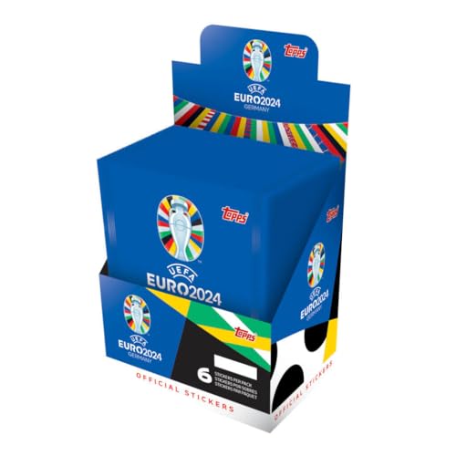 Topps Official Euro 2024 Sticker Collection - Full Box Bundle