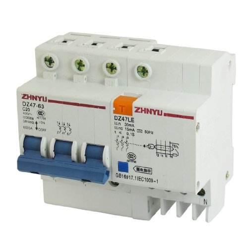 UDWTMTPRT DZ47-63 20A MCB Mini + DZ47LE -Professional - Leakage Circuit Breaker