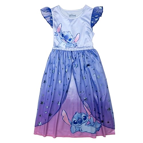 Disney Girls' Fantasy Gown Nightgown, Starry Stitch, 4T
