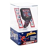 Accutime Kids Marvel Spider-Man Miles Morales Black Educational Touchscreen Smart Watch Toy for Boys, Girls, Toddlers - Selfie Cam, Learning Games, Alarm, Pedometer & More (Model: SPD4664AZ)