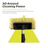 DOCA Car Wash Brush with Long Handle - Outdoor Broom for House, Deck, Patio - Soft Brush, Car Wash Brush (6+ Ft Reach)