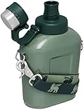 Stanley Legendary Classic Canteen Water Bottle - 1.1 QT - Stainless Steel Canteen with Strap and Leakproof Lid - Dishwasher Safe and BPA-Free